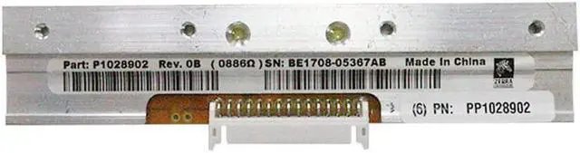 Alt view image 4 of 7 - P1037974-010 Printhead for Zebra ZT230 Barcode Label Printer 203dpi