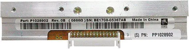 Alt view image 3 of 6 - Printhead for Zebra ZT200 ZT210 ZT220 ZT230 Thermal Label Printer Genuine Print Head 203dpi PN P1037974-010