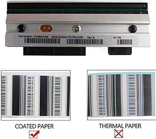 Alt view image 3 of 6 - zmigrapddn P1058930-009 Print Head Replacement Spare Parts Compatible with Zebra zt410 203dpi Thermal Barcode Printer (Color : P1058930-009)