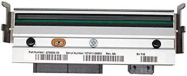 Main image of Replacement Parts for Printer PRTA03080 Compatible G79056-1M 203dpi Thermal Printhead for Zebra Z4000 Z4M Z4Mplus Barcode Label Print Head - (Type: for Zebra Z4M Z4Mplus)