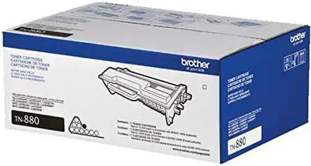 Alt view image 2 of 6 - Brother Genuine TN-880 (TN880) Super High Yield Black Laser Toner -Cartridge 2-Pack