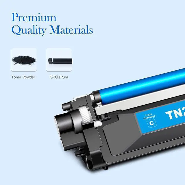 Alt view image 3 of 7 - Valuetoner Compatible Toner Cartridge Replacement for Brother TN221 TN225 TN-221 TN-225 to use with HL-3140CW HL-3170CDW HL-3180CDW MFC-9130CW Printer (Black, Cyan, Magenta, Yellow, 4 Pack)