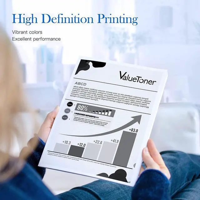 Alt view image 5 of 7 - Valuetoner Compatible Toner Cartridge Replacement for Brother TN221 TN225 TN-221 TN-225 to use with HL-3140CW HL-3170CDW HL-3180CDW MFC-9130CW Printer (Black, Cyan, Magenta, Yellow, 4 Pack)