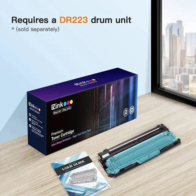 Alt view image 7 of 7 - E-Z Ink (TM) High Yield Compatible Toner Cartridge Replacement for Brother TN227 TN223 TN-227 TN-223 Compatible with MFC-L3750CDW HL-L3210CW HL-L3290CD HL-L3230CDW MFC-L3710CW Printer (C/M/Y, 3 Pack)