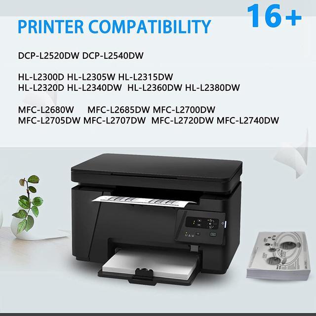 Alt view image 4 of 7 - SuperInk Compatible Drum Unit Replacement for Brother DR630 DR-630 DR 630 to Use with HL-L2300D DCP-L2520DW DCP-L2540DW HL-L2305W HL-L2360DW HL-L2320D HL-L2380DW MFC-L2707DW Printer - 1 Black
