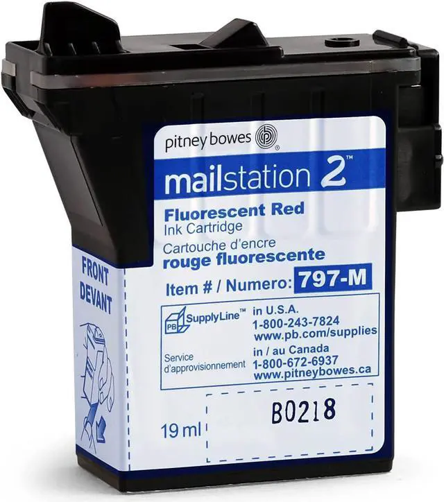Main image of Red Ink Cartridge for mailstation2