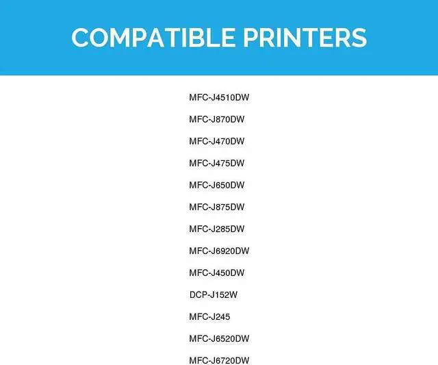 Alt view image 7 of 7 - Compatible High Yield Black Ink Cartridge for Brother LC103BK