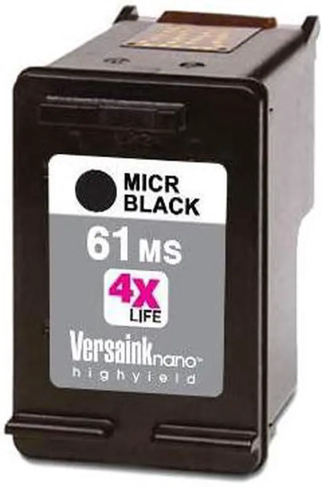 Alt view image 3 of 7 - VersaCheck 61 MICR Ink Check Printer Conversion Kit, MICR Black