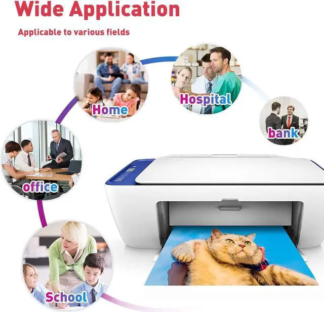 Alt view image 5 of 7 - HOTCOLOR LC51 Ink Compatible with Brother Ink Cartridges LC51 for Brother MFC 240C 465cn MFC 5460CN Ink(1BK/1M/1C/1Y,4Pack)