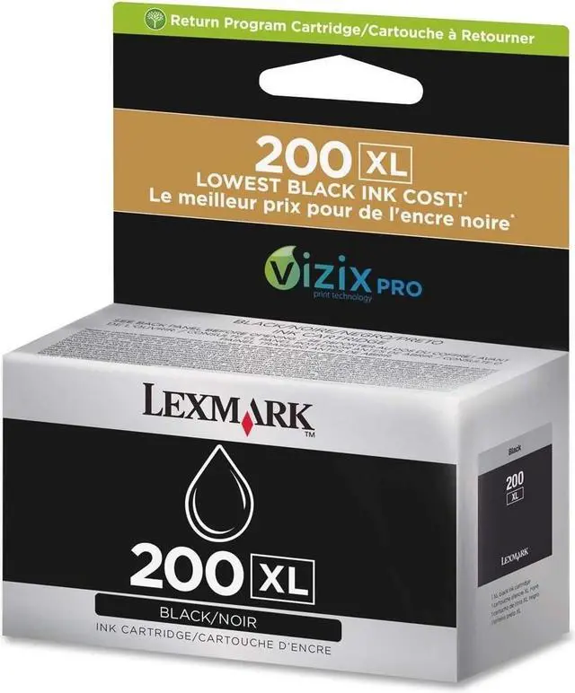 Main image of Lexmark 14L0174 200XL OfficeEdge Pro4000 Pro 5500 Ink Cartridge (Black) in Retail Packaging