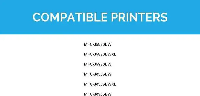 Alt view image 7 of 7 - LD Compatible Ink Cartridge Replacement for Brother LC3029C Super High Yield (Cyan)