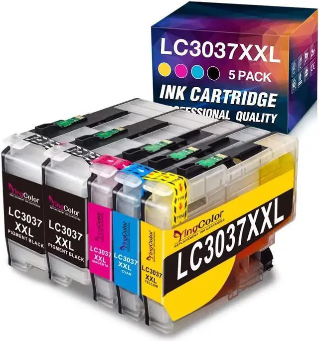Main image of Compatible 3037XXL Ink Cartridge Replacement for Brother LC3037 LC3037XXL LC3039 for MFC-J6945DW MFC-J5845DW MFC-J6545DW MFC-J5945DW Printer (2Black, 1Cyan, 1Magenta, 1Yellow)-YingColor