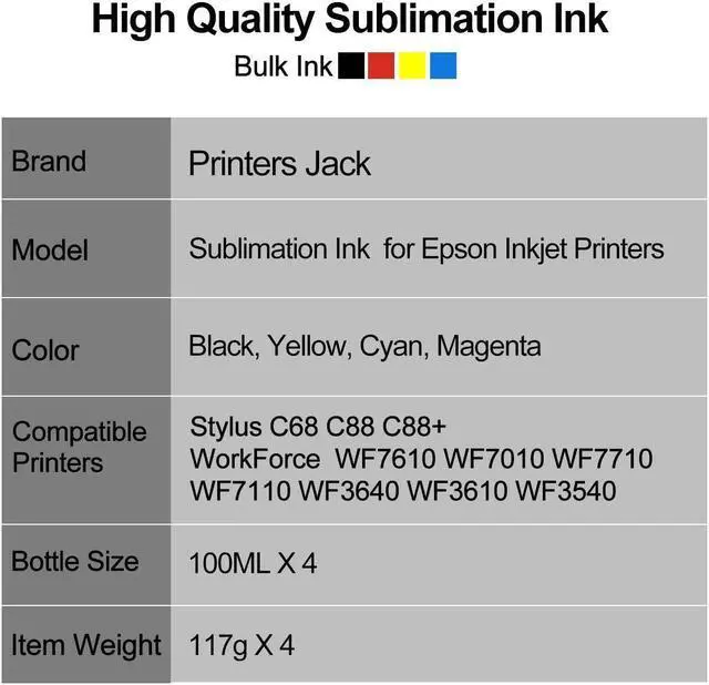 Alt view image 4 of 7 - Save 10% for 400ml Sublimation Ink and Black Sublimation Ink