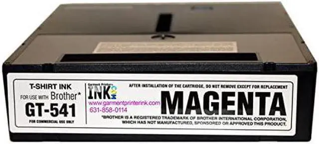 Main image of Brother GT-541 / GT-782 250ml DTG Ink Cartridges, Magenta