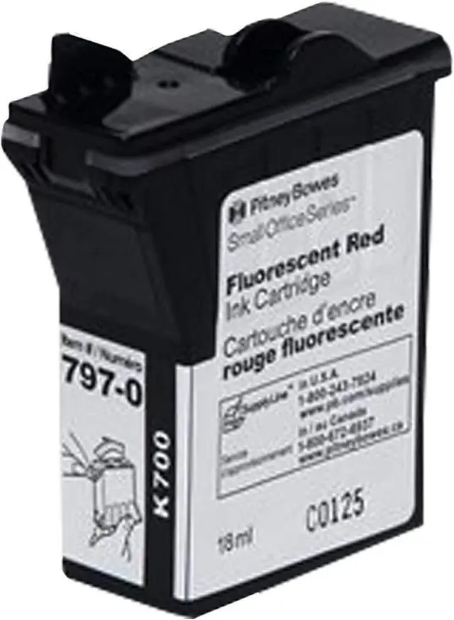 Main image of Save On Postage Ink Replacement for PB 797-0 Ink Cartridge - Compatible with Mailstation Mailing System