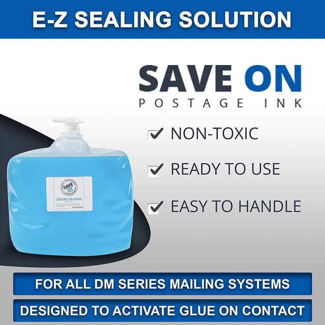 Alt view image 3 of 7 - Save On Postage Ink Compatible PB E-Z Seal Sealing Solution - Sealing Solution for DM Series Mailing System - Compatible PB E-Z Seal Sealing Solution (5 Gallon Cubetainer)