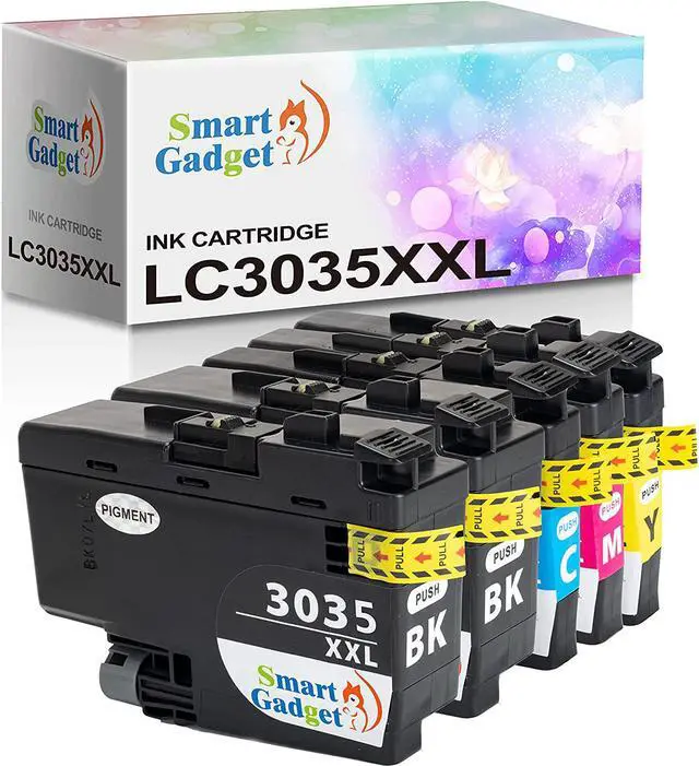 Main image of Smart Gadget Compatible LC3035XXL Ink Cartridge Replacement LC3035 LC 3035 LC3033 LC 3033 XXL | Use with MFC-J805DW MFC-J805DWXL MFC-J815DW MFC-J995DW MFC-J995DWXL Printers | 2BK/C/M/Y