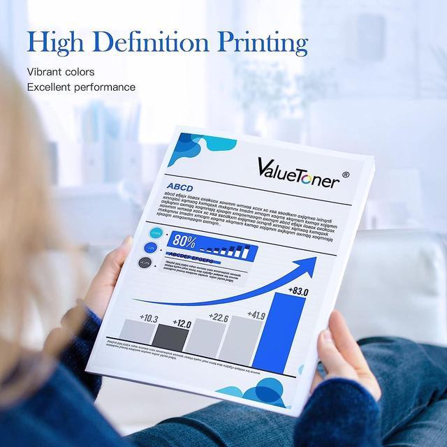 Alt view image 4 of 7 - Valuetoner Compatible Ink Cartridge Replacement  564XL 564 XL High Yield  Photosmart 5520 6520 7520 7525 5510 Officejet 4620 4610 Deskjet 3500 Printer (8-Pack, Black Cyan Magenta Yellow)
