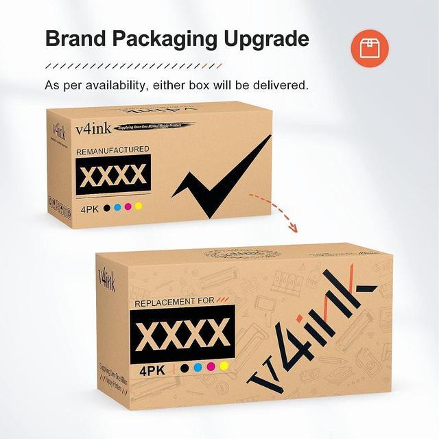 Alt view image 6 of 6 - v4ink 2PK Compatible Toner Cartridge Replacement for Canon 120 CRG-120 2617B001AA Toner High Yield Black Ink for Canon ImageCLASS D1100 D1120 D1320 D1350 D1150 D1180 D1170 D1370 Printer