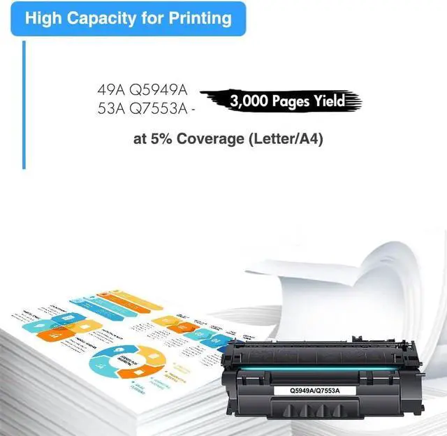 Alt view image 5 of 7 - E-Z Ink (TM Compatible Toner Cartridge Replacement for Dell 1250 810WH High Yield to use with C1760nw C1765nf C1765nfw 1250 1250c 1350cnw 1355cn 1355cnw Laser Printer (Black, 2 Pack)