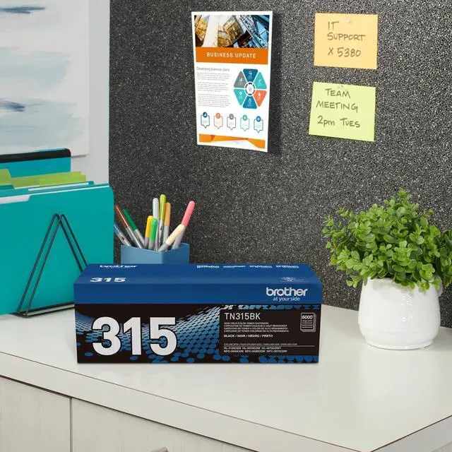 Alt view image 4 of 7 - Brother TN315BK High Yield Toner Cartridge - Black