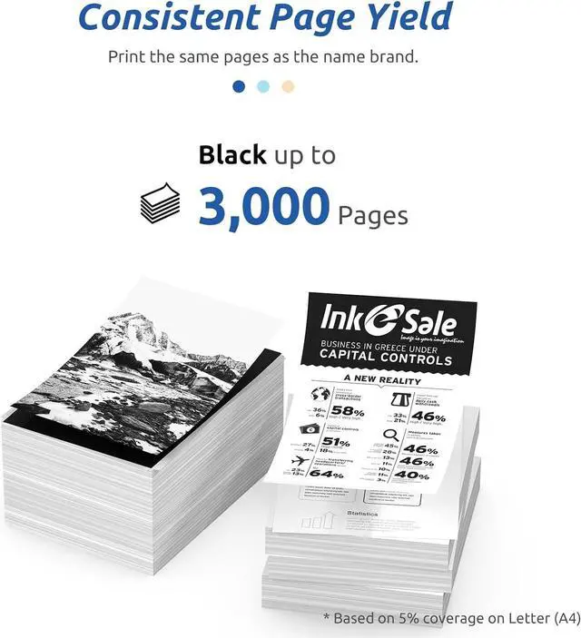 Alt view image 3 of 6 - INK E-SALE 2 Packs Remanufactured TN760 Toner Cartridge Replacement  TN760 TN730 TN770 for HL-L2325DW HL-L2350DW HL-L2370DW DCP-L2550DW MFC-L2690DW MFC-L2710DW MFC-L2717DW MFC-L2750DW