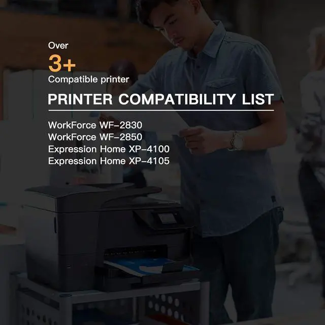 Alt view image 2 of 6 - E-Z Ink (TM Remanufactured 212XL Ink Cartridge Replacement  212 Ink 212 XL T212 to use with Workforce WF-2830 WF-2850 Expression Home XP-4100 XP-4105 Printer New Upgraded Chips (2 Black)