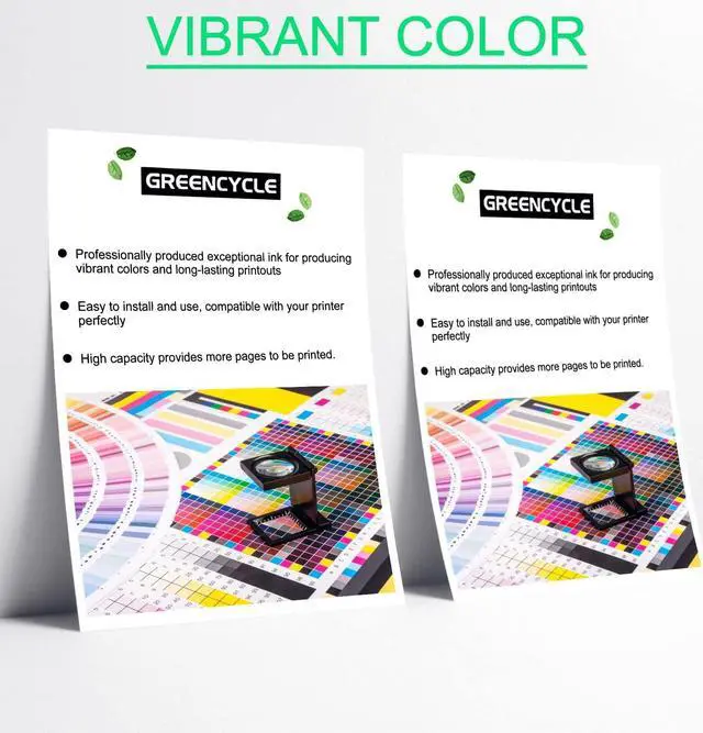 Alt view image 3 of 6 - greencycle Remanufactured PG245XL CL246XL 245XL 246XL Ink Cartridge Compatible for Canon Pixma MX490 MG2522 MG2525 MG2922 MG2924 MG3022 MG3029 TS3120 TS3122 TS202 Printer (1 Black, 1 Tri-Color)