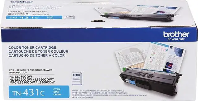 Alt view image 5 of 6 - Brother MFC-L8900CDW Toner Cartridge Set (TN436BK & TN431CL) with Drum Unit (DR431CL)