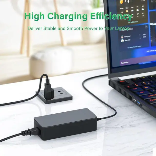 Alt view image 2 of 5 - J-ZMQER 16V 5A AC Adapter Compatible with Panasonic Toughbook CF-19ADUEX1M 10.1 LED Tablet PC - Wi-Fi - Intel Core i5 i5-2520M Tablet PC Power Cord Supply Charger