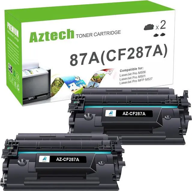 Main image of Ennovor Aztech Compatible Toner Cartridge Replacement for HP 87A CF287A 87X CF287X Enterprise M506 M506dn M506n M506x Pro M501 M501dn M527 M527dn Printer (Black, 2-Pack)