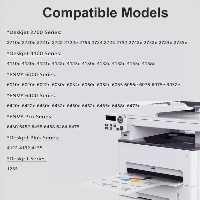 Alt view image 2 of 7 - MYTONER 67XL Black Remanufactured Ink Cartridge Replacement  Ink 67 67 XL  Printer Envy Pro 6455 6458 6052 Deskjet 2755 2722 Plus 4155 Ink Cartridges (Black, 2 Pack)