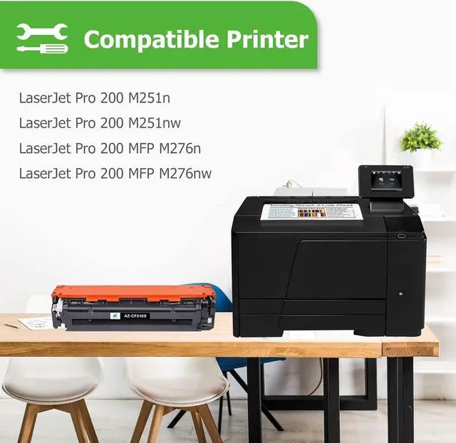 Alt view image 3 of 7 - Ennovor Aztech Compatible Toner Cartridge Replacement for HP 131A 131X Pro 200 Color M251nw M251n M276nw MFP M276n CF210X CF210A CF211A CF212A CF213A Printer Ink (Black Cyan Yellow Magenta, 5-Pack)