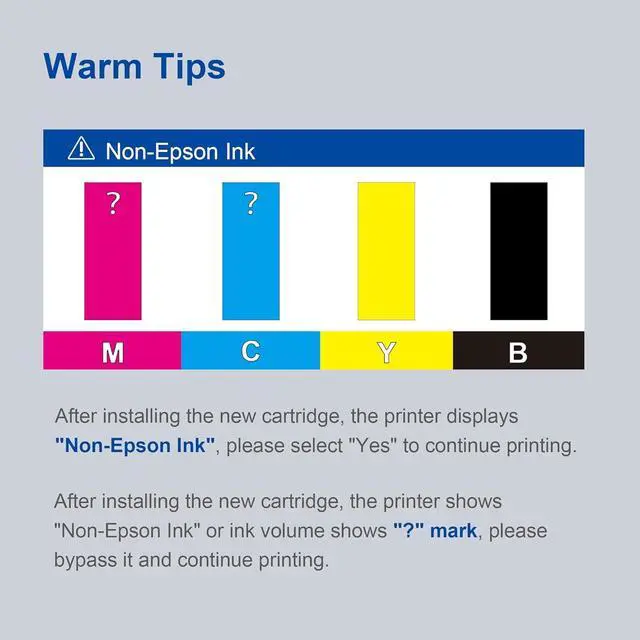 Alt view image 6 of 6 - 822XL Ink Cartridges Remanufactured Replacement  822XL 822 XL 822 T822XL Use for Workforce Pro WF-4820 WF-3820 WF-4830 WF-4833 WF-4834 Printer Ink (Black, Cyan, Magenta, Yellow,4 Pack)