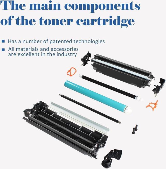 Alt view image 4 of 7 - 138A Black Toner Cartridge 4-Pack Compatible Replacement for HP 138A Black Laserjet Toner Cartridge W1380A 138X W1380X for HP Laserjet Pro 3001dw 3001fdw MFP 3101fdw Series Printer High Yield Ink