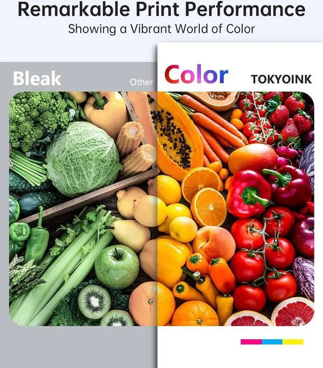 Alt view image 3 of 7 - TOKYOINK 206X M283fdw Toner Cartridges 4 Pack High Yield [Show Ink Level] [with Chip] Compatible Replacement  206X 206A  Color LaserJ MFP M283cdw M255dw M283 M255 Printer W2110X W2110A