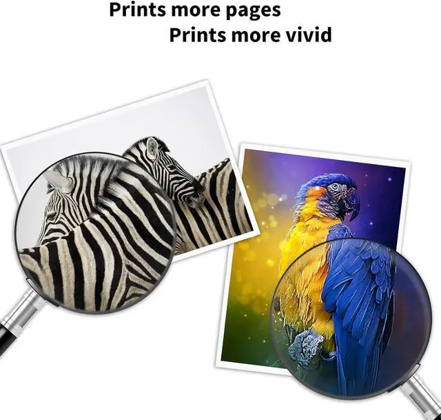 Alt view image 6 of 7 - Ubinki 64XL Color Ink Cartridge Replacement Ink 64 XL HP64 HP64XL Cartridges for Envy 7855 7155 7858 7800 7955e 7255e 7900e 6200 6255 7830 7864 7120 6222 Tango x Printers (2-Pack)