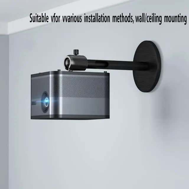 Alt view image 5 of 6 - Universal Projector Mount - Ceiling, Wall, or Stand - 360 Rotatable, 4 Height Adjustments, 5kg Load Capacity