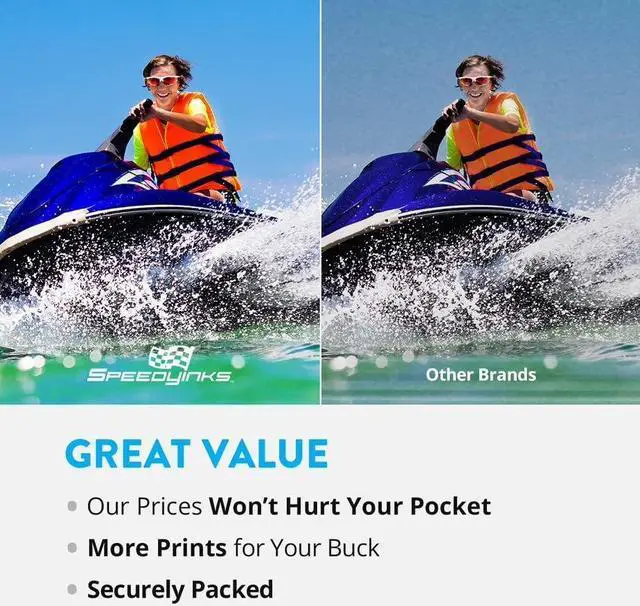 Alt view image 4 of 4 - Speedy Inks Compatible Ink Cartridge Replacement for Canon CLI-8 (3 Black, 1 Cyan, 1 Magenta, 1 Yellow, 6-Pack)