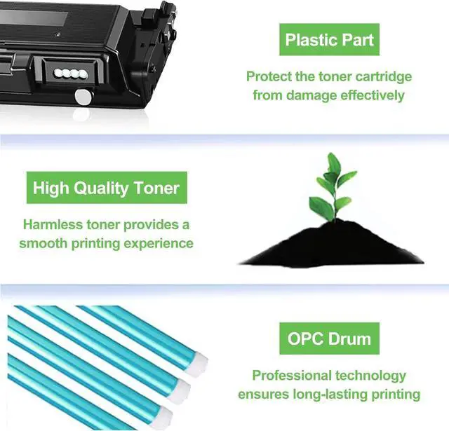 Alt view image 3 of 7 - Ennovor 3330 Toner Cartridge Replacement for Xerox 3330 3335 3345 WorkCentre 3335/DNI 3345/DNI 106R03620 106R03622 106R03624 Phaser 3330/DNI Large Capacity 8,500 Pages (Black, 2-Pack)