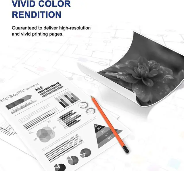Alt view image 4 of 5 - TN850 TN820 High Yield Toner Cartridge TN 850 TN-850 Replacement for Brother TN820 TN-820 TN 820 for HL-L6200DW MFC-L5700DW MFC-L5850DW HL-L5200DW MFC-L5900DW MFC-L6800DW Printer Black Ink 4-Pack
