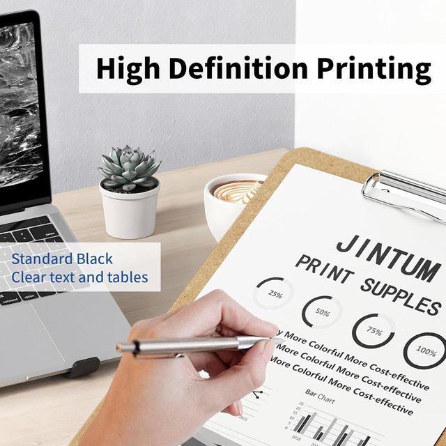 Alt view image 5 of 7 - Ennovor JINTUM 134A (with CHIP) Compatible Toner Cartridge Replacement for HP 134A Toner Cartridge for HP 134X W1340A Works with HP M234sdw M209dw Printers (2-Pack)