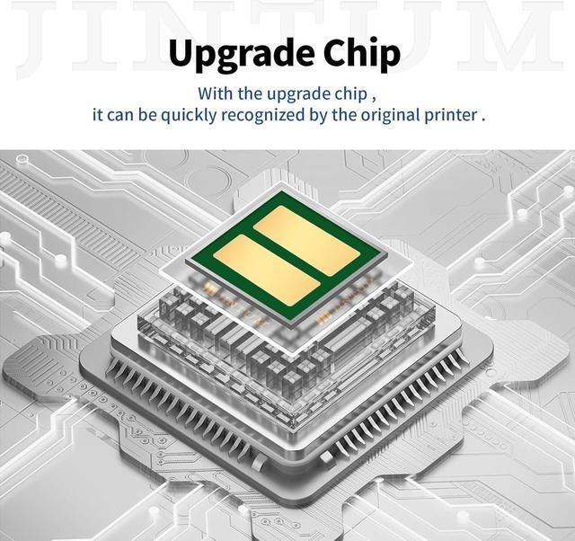 Alt view image 4 of 7 - Ennovor JINTUM 134A (with CHIP) Compatible Toner Cartridge Replacement for HP 134A Toner Cartridge for HP 134X W1340A Works with HP M234sdw M209dw Printers (2-Pack)