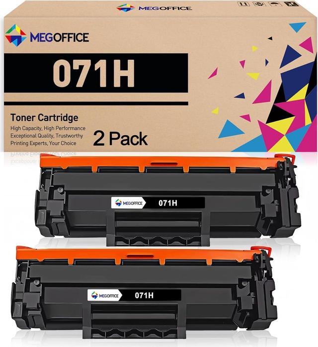 Compatible Toner Cartridge Replacement for Canon 071 Black Toner Cartridge  High Capacity 071H CRG071H for LBP122dw MF273dw MF275dw LBP122 LBP120 MF270  