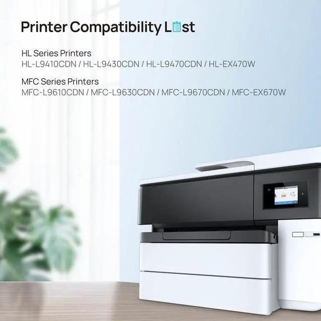 Alt view image 3 of 5 - Ennovor TN810 TN-810 Toner Cartridge 4 Pack High Yield Replacement for Brother TN810 TN-810 TN810XL TN-810XL Compatible for Brother MFC-L9610CDN HL-L9410CDN HL-L9430CDN (TN810 4Pack,BCMY)