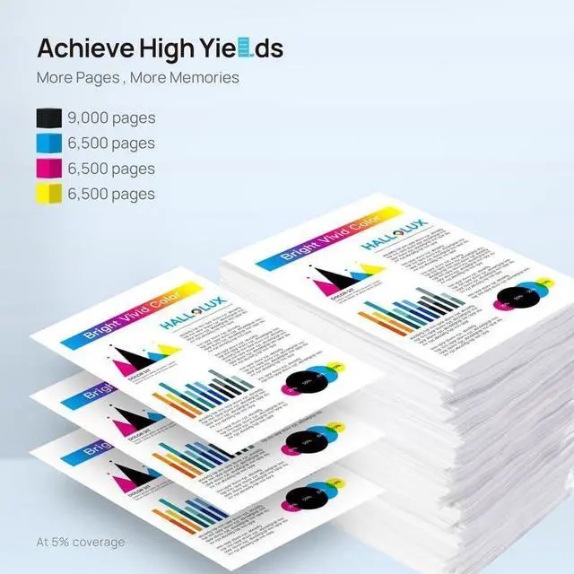 Alt view image 4 of 5 - Ennovor TN810 TN-810 Toner Cartridge 4 Pack High Yield Replacement for Brother TN810 TN-810 TN810XL TN-810XL Compatible for Brother MFC-L9610CDN HL-L9410CDN HL-L9430CDN (TN810 4Pack,BCMY)