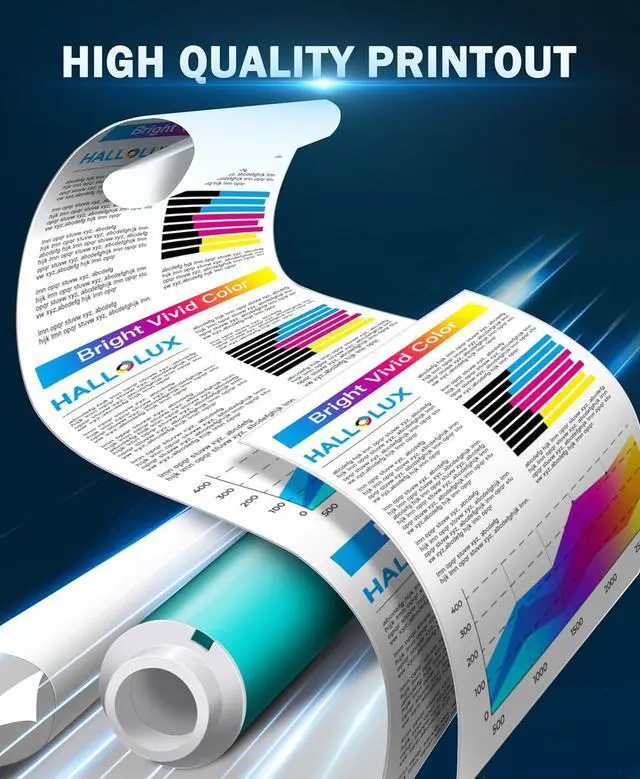 Alt view image 6 of 6 - 655A Toner Cartridge 4 Pack Replacement for HP 655A CF450A CF451A CF452A CF453A Compatible for HP Color Laserjet Enterprise Flow MFP M681f M681z M682z M652dn M652n M653dh M653x M681dh Printers
