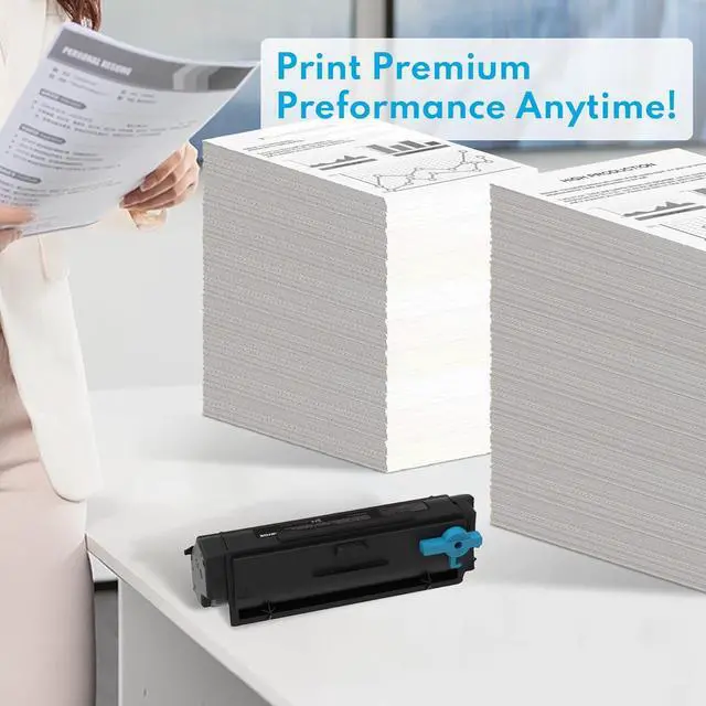 Alt view image 5 of 6 - Ennovor 55B1000 Black Toner Cartridge(1-Pack) - Ncla Compatible 55B1000 High Yield Toner Cartridge Replacement for Lexmark MS331dn, MS431dn, MS431dw, MX331adn, MX431adn, MX431adw, MX432adwe Printer