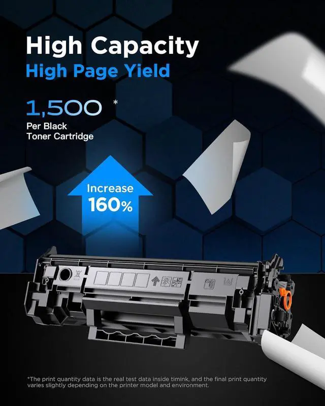 Alt view image 3 of 7 - Ennovor 138A 138X W1380A Toner Cartridge Replacement for HP 138 A for hp-138A for hp-138 138-A Compatible with HP Laserjet Pro 3001dw and Laserjet Pro MFP 3101fdw (2 Pack)