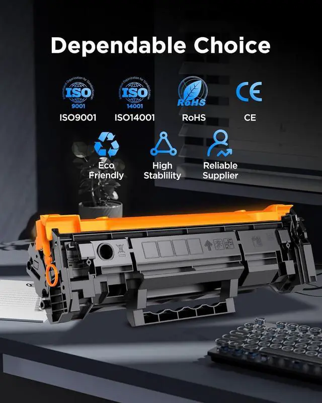 Alt view image 4 of 7 - Ennovor 138A 138X W1380A Toner Cartridge Replacement for HP 138 A for hp-138A for hp-138 138-A Compatible with HP Laserjet Pro 3001dw and Laserjet Pro MFP 3101fdw (2 Pack)